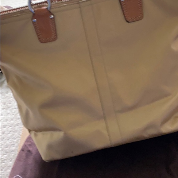 Authentic Coach Khaki Nylon Tote bag - Picture 9 of 16